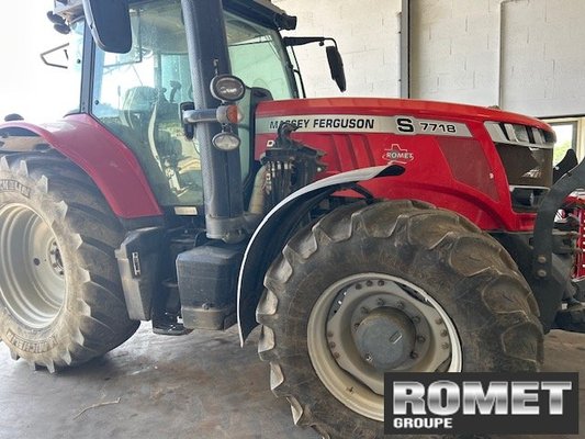 Tracteur agricole Massey Ferguson 7718 S DV EF MR