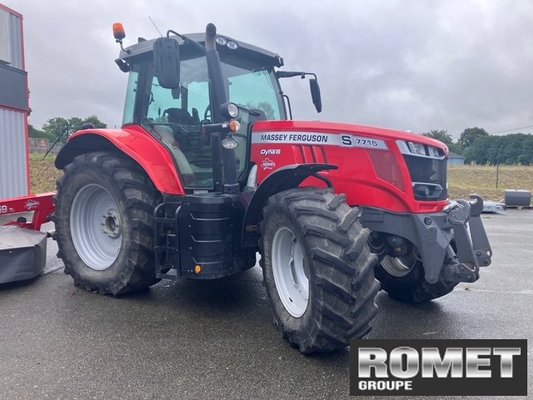Tracteur agricole Massey Ferguson 7715 S D6 EF DX