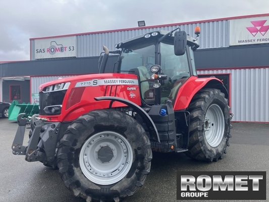 Tracteur agricole Massey Ferguson 7715 S D6 EF DX