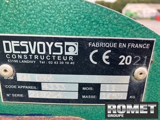 Broyeur à axe horizontal Desvoys DR4-320