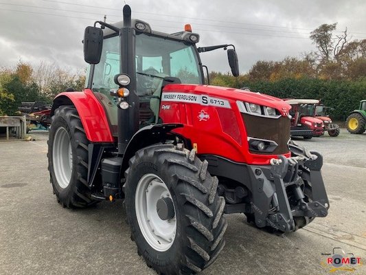 Tracteur agricole Massey Ferguson 6713 S D6 EF MR