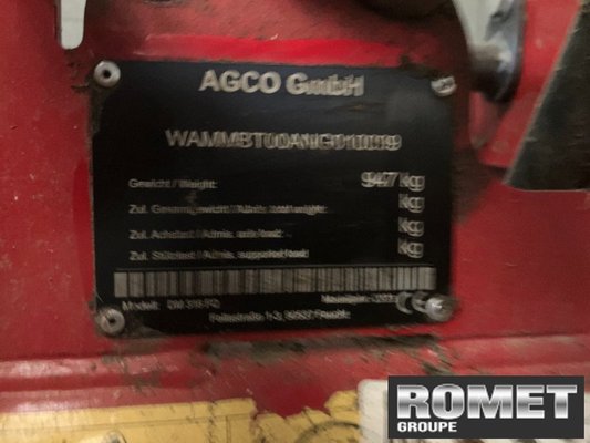 Faucheuse Massey Ferguson DM316FQ