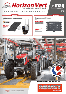 Découvrez votre catalogue Horizon Vert de printemps ! 