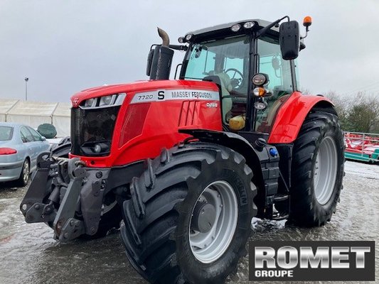 Tracteur agricole Massey Ferguson 7720 S D6 EF MR