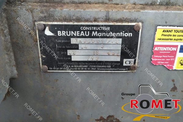 Accessoire télescopique Bruneau BTRGD621