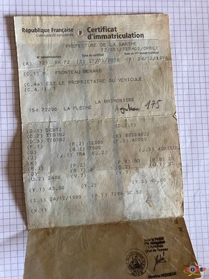 Tracteur agricole Deutz-Fahr AGROTRON 175