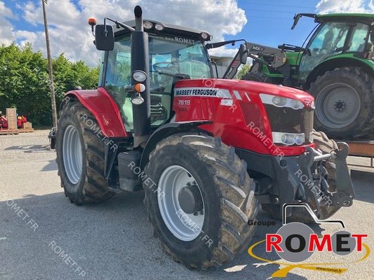 Tracteur agricole Massey Ferguson 7618 D6 EF