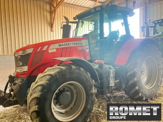 Tracteur agricole Massey Ferguson 7616 D6 EF