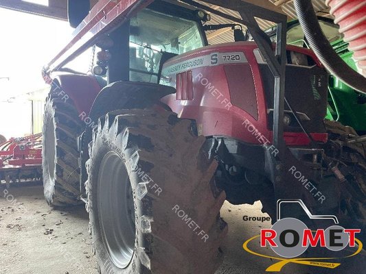 Tracteur agricole Massey Ferguson 7720 S D6 EF MR