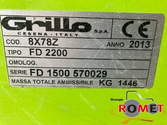 Tondeuse professionnelle Grillo FD 2200 - 8