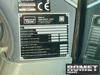Tracteur agricole Deutz-Fahr 7250AGROTRONTTV - 5
