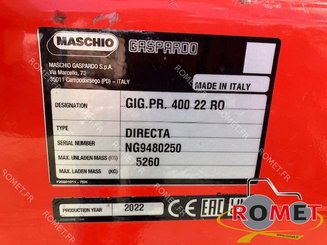 Semoir en ligne conventionnel Maschio GIGANTE 400 - 6