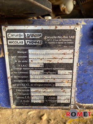 Pulvérisateur traîné Caruelle OLYMPIA320S