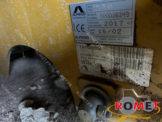 Herse rotative - RK RAPIDO 350