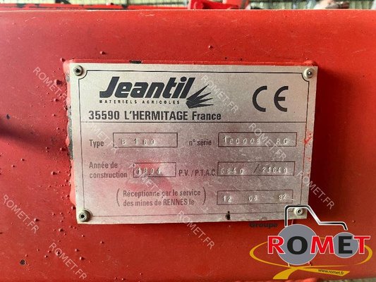Benne agricole Jeantil B160