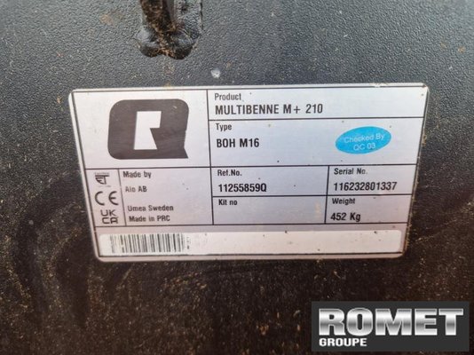 Godet multi-services Alö MB210M+