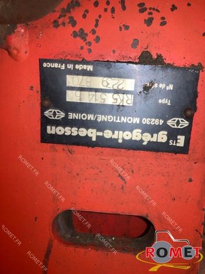 Charrue Gregoire Besson RK5-514160