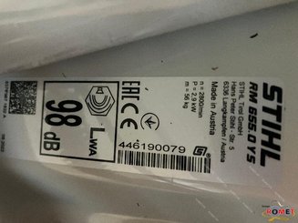 Tondeuse poussée et tractée Stihl RM 655 YS - 1