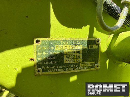 Presse à balles carrées Claas QUADRANT 1200