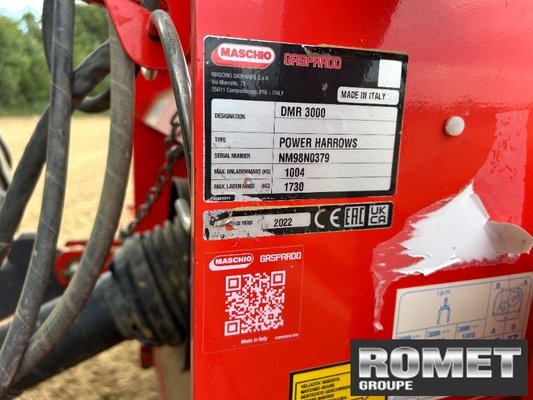 Herse rotative Maschio DM RAPID3000PLUS