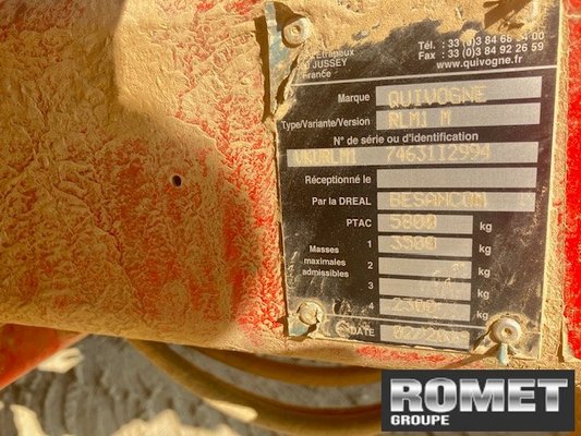 Rouleau brise-mottes Quivogne ROLLMOT830